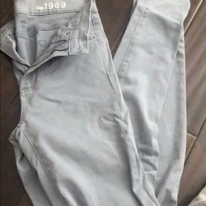 Gap 1969 - high rise skinny...light blue